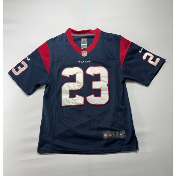 NFL X Nike Team Apparel Other - Nike NFL On Field Texans "Foster" #23 Navy Blue Red Football Jersey - Size S